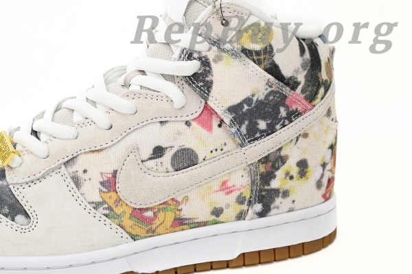 Top Version Nike SB Dunk High Supreme Rammellzee FD8779-100 - 图片 8