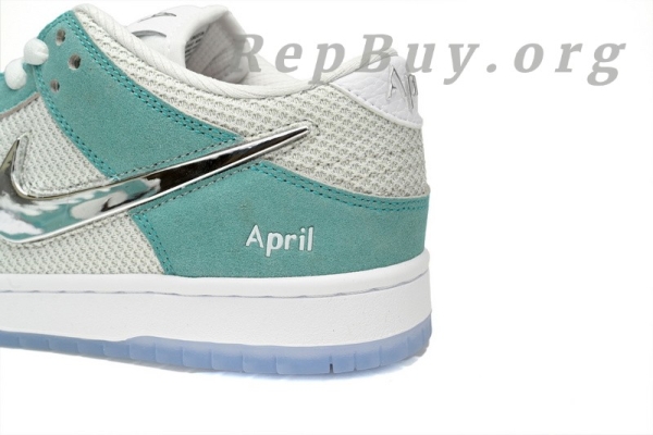 Top Version Nike SB Dunk Low April Skateboards FD2562-400 - 图片 5