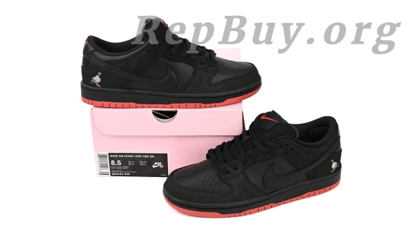 Top Version Nike SB Dunk Low Black Pigeon 883232-008 - 图片 12
