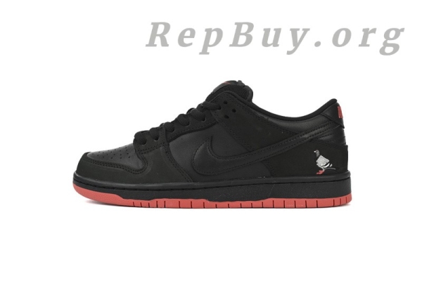 Top Version Nike SB Dunk Low Black Pigeon 883232-008