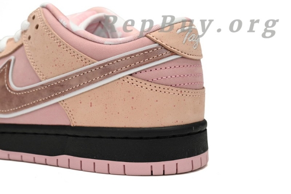Top Version Nike SB Dunk Low Concepts Pink Lobster BV1310-800 - Image 6
