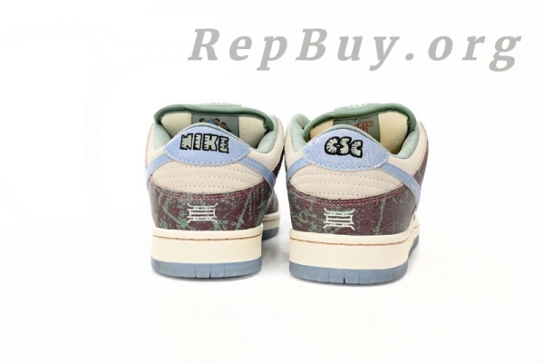 Top Version Nike SB Dunk Low Crenshaw Skate Club FN4193-100 - Image 4