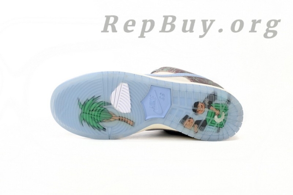 Top Version Nike SB Dunk Low Crenshaw Skate Club FN4193-100 - Image 5