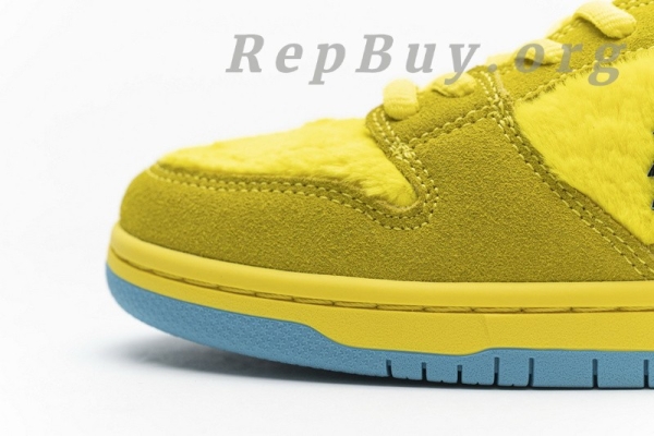 Top Version Nike SB Dunk Low Grateful Dead Bears Opti Yellow CJ5378-700 - Image 7