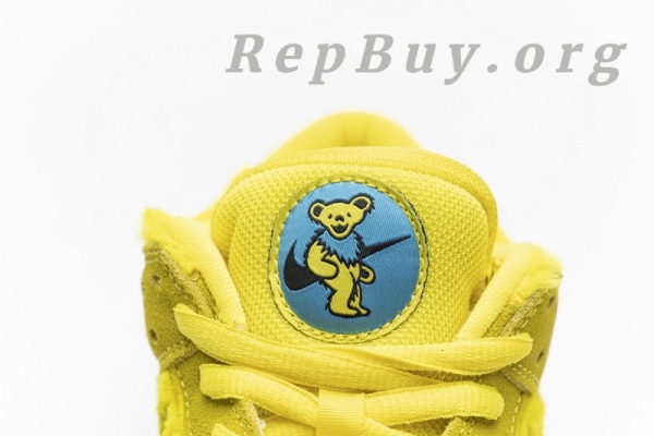 Top Version Nike SB Dunk Low Grateful Dead Bears Opti Yellow CJ5378-700 - Image 6