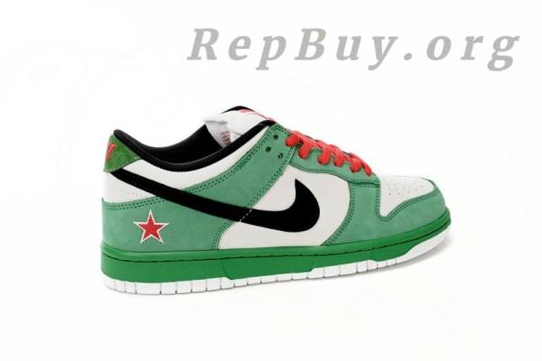 Top Version Nike SB Dunk Low Heineken 304292-302 - 图片 9