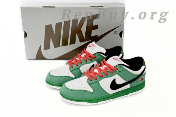 Top Version Nike SB Dunk Low Heineken 304292-302 - 图片 15