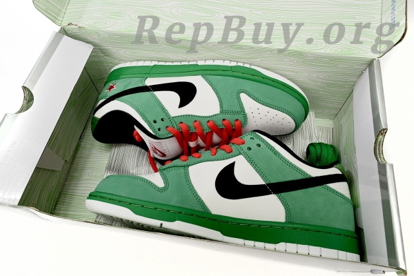 Top Version Nike SB Dunk Low Heineken 304292-302 - 图片 16