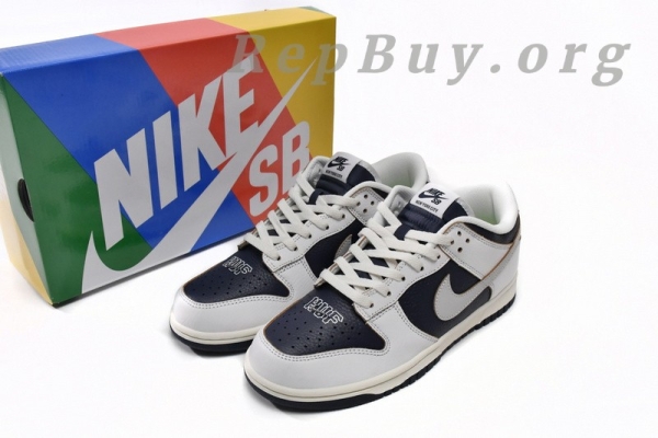 Top Version Nike SB Dunk Low HUF New York City FD8775-100 - Image 18