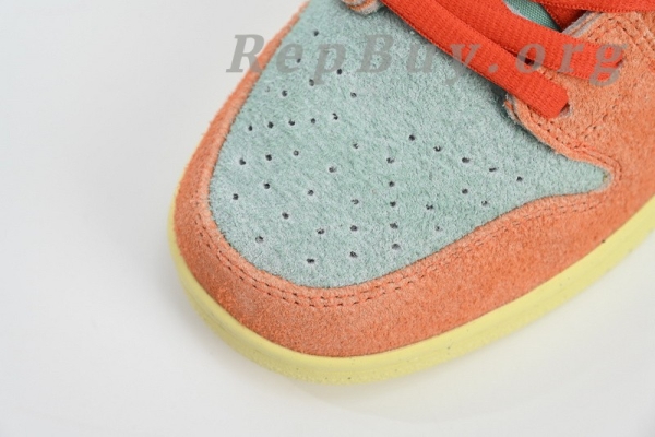Top Version Nike SB Dunk Low Orange Emerald Rise DV5429-800 - Image 6