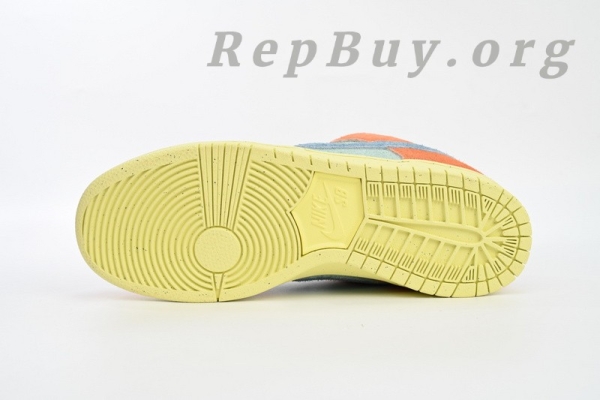 Top Version Nike SB Dunk Low Orange Emerald Rise DV5429-800 - Image 5