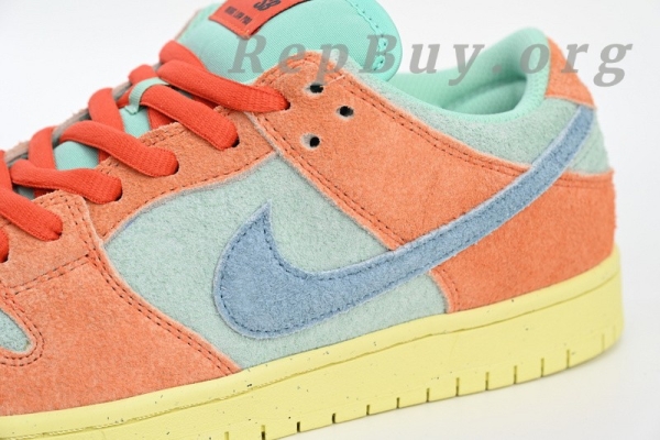 Top Version Nike SB Dunk Low Orange Emerald Rise DV5429-800 - Image 8