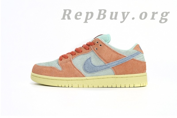 Top Version Nike SB Dunk Low Orange Emerald Rise DV5429-800