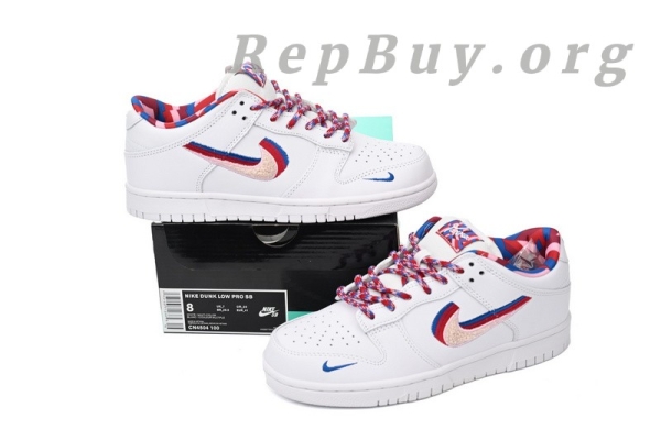 Top Version Nike SB Dunk Low Parra CN4504-100 - 图片 12