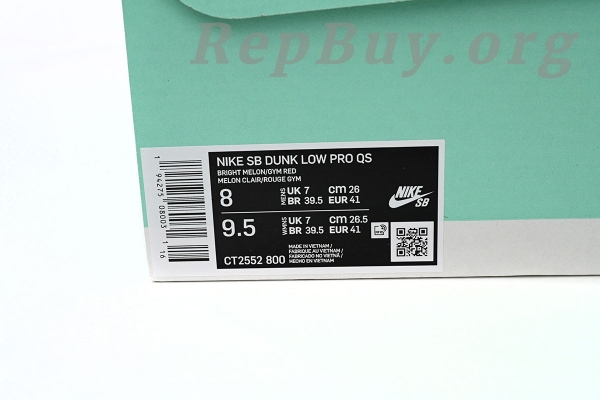 Top Version Nike SB Dunk Low StrangeLove Skateboards CT2552-800 - 图片 14