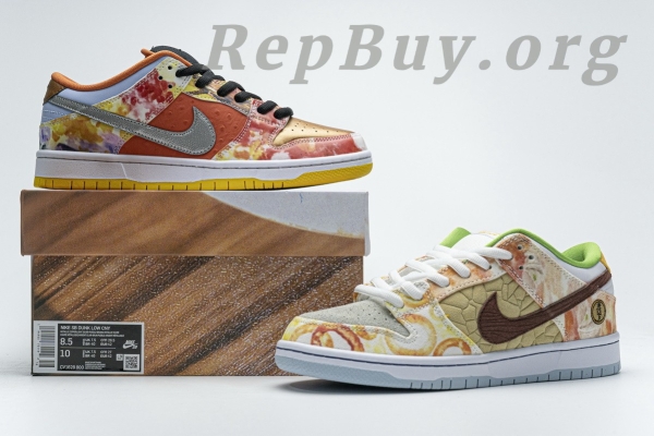 Top Version Nike SB Dunk Low Street Hawker (2021) CV1628-800 - Image 2