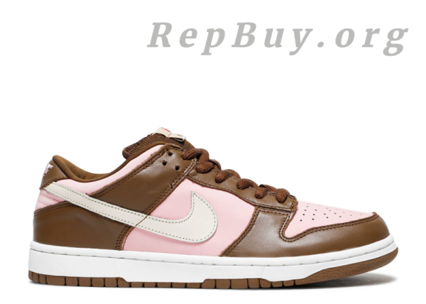 Top Version Nike SB Dunk Low Stussy Cherry 304292-671 - 图片 2