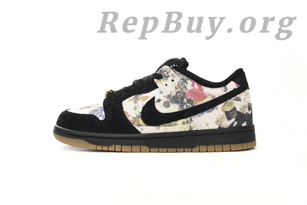 Top Version Nike SB Dunk Low Supreme Rammellzee FD8778-001