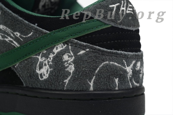 Top Version Nike SB Dunk Low There Skateboards HF7743-001 - 图片 4