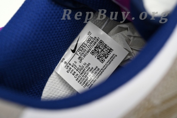 Top Version Nike SB Dunk Low, White Blue Purple Rayssa Leal, High Quality Replica Nike SB Dunk, Best Copy Nike Shoes, 1:1 Replica Sneakers, Premium Rep Shoes, FZ5251-001 Replica