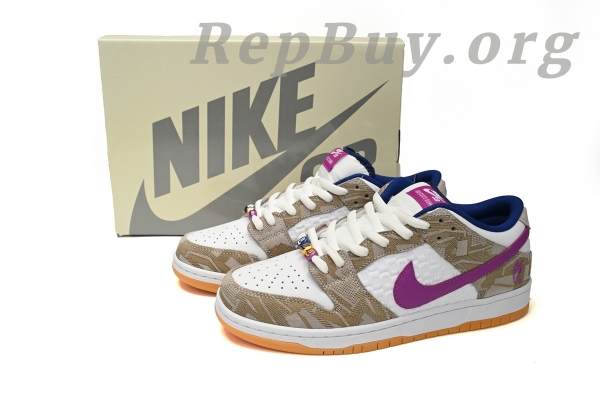 Top Version Nike SB Dunk Low, White Blue Purple Rayssa Leal, High Quality Replica Nike SB Dunk, Best Copy Nike Shoes, 1:1 Replica Sneakers, Premium Rep Shoes, FZ5251-001 Replica