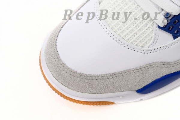 Top Version Nike SB x Air Jordan 4 “Sapphire”Sapphire Blue DR5415-140 - Image 6