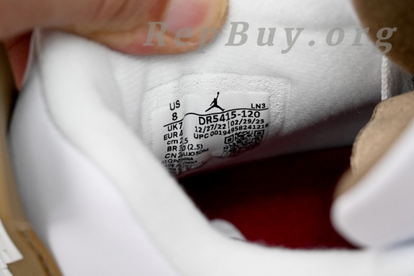 Top Version Nike SB x Air Jordan 4 White Brown DR5415-120 - 图片 10
