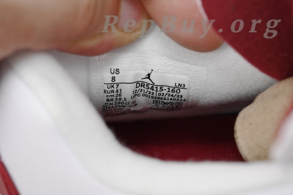 Top Version Nike SB x Air Jordan 4 White Red DR5415-160 - Image 10