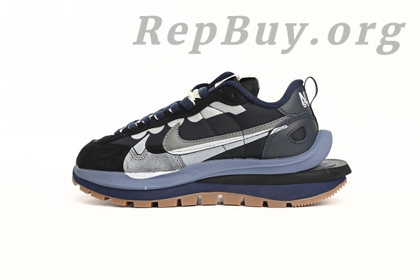 Top Version Nike Vaporwaffle sacai Sesame and Black Blue Silver DD1875-700