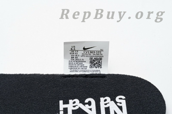Top Version Nike Vaporwaffle sacai Villain Red Neptune Green CI9928-301 - Image 6