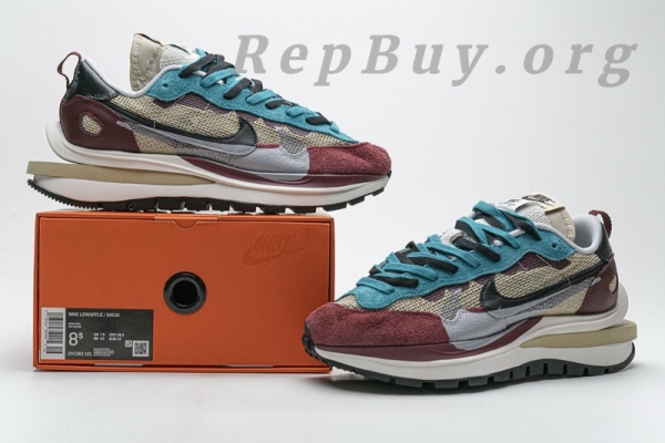 Top Version Nike Vaporwaffle sacai Villain Red Neptune Green CI9928-301 - Image 20