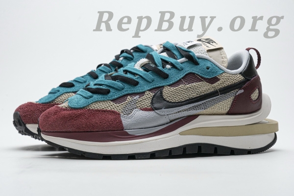 Top Version Nike Vaporwaffle sacai Villain Red Neptune Green DD3035-200 - Image 2