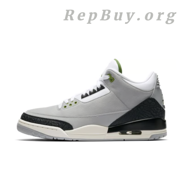 Top Version Nike Wmns Air Jordan 3 Retro Chlorophyll 136064-006 - Image 2