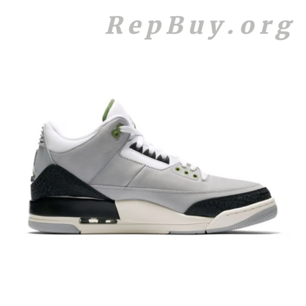 Top Version Nike Wmns Air Jordan 3 Retro Chlorophyll 136064-006 - Image 3