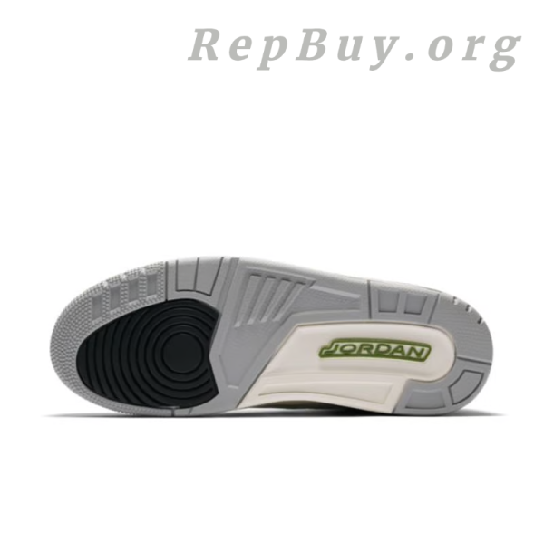 Top Version Nike Wmns Air Jordan 3 Retro Chlorophyll 136064-006 - Image 4