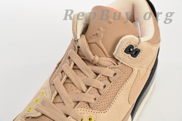Top Version Nike Wmns Air Jordan 3 Retro JTH Bio Beige AV6683-200 - Image 6