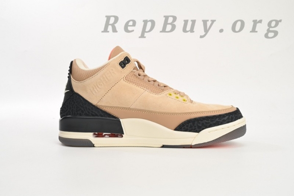 Top Version Nike Wmns Air Jordan 3 Retro JTH Bio Beige AV6683-200 - Image 3