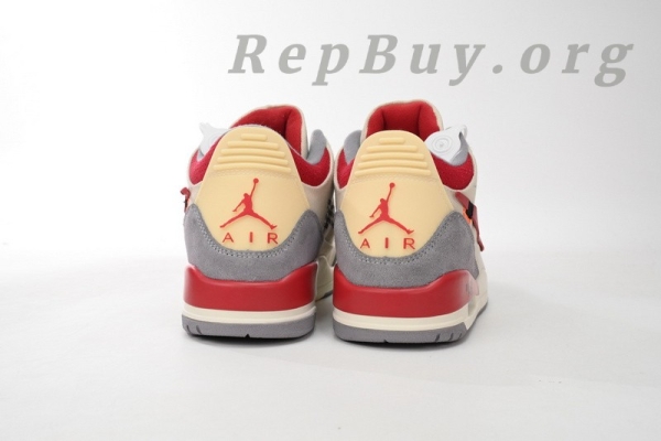 Top Version Nike Wmns Air Jordan 3 X OFF WHITHE Beige DH7139-123 - Image 4