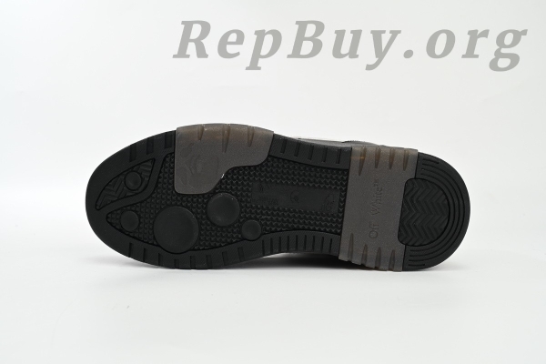OFF-WHITE Out Of Black Skin And White Tail OMIA18 9C99LEA00 41001, high quality replica, best replica shoes, 1:1 replica OFF-WHITE, premium copy sneakers, top fake OFF-WHITE shoes, luxury replica footwear, exact copy OMIA18