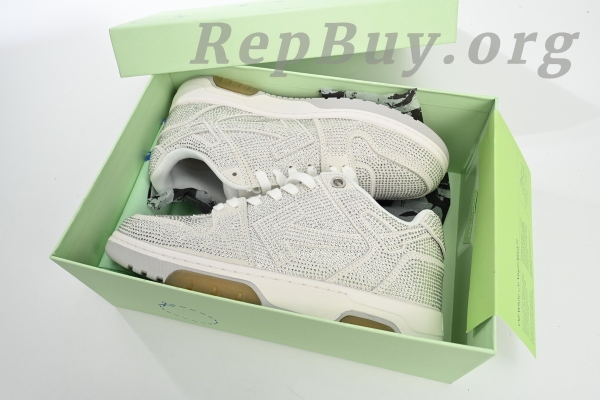 Top Version OFF-WHITE Out Of Blue Silver White Sky Star, high quality replica OFF-WHITE shoes, best replica sneakers, 1:1 copy OFF-WHITE, premium knockoff OWIA259S 23LEA00 80101, luxury duplicate designer shoes