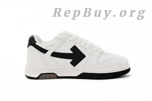 Top Version OFF-WHITE Out Of Office "OOO" Low White Black OMIA189C99LEA0040110 - Image 3