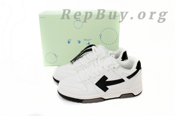 Top Version OFF-WHITE Out Of Office "OOO" Low White Black OMIA189C99LEA0040110 - Image 15