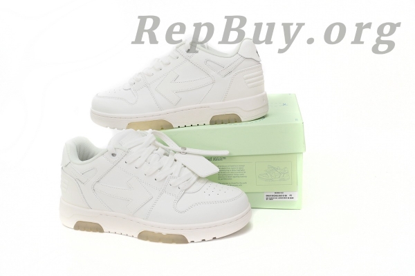 Top Version OFF-WHITE Out Of Office "OOO" Low White White OWIA259C99LEA0010100 - Image 13
