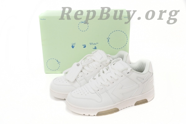 Top Version OFF-WHITE Out Of Office "OOO" Low White White OWIA259C99LEA0010100 - Image 14