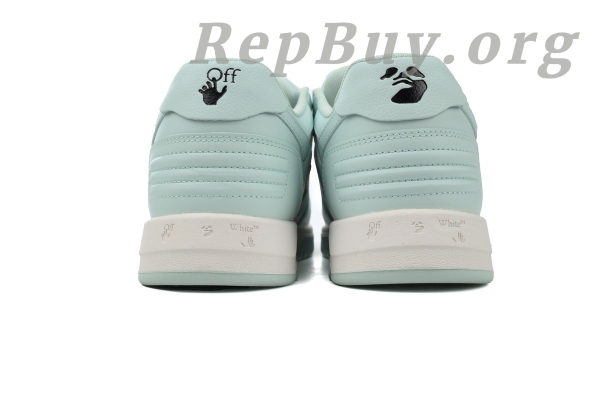 Top Version OFF-WHITE Out Of Office OOO Low Tops, Light Green White OWIA259F, high quality replica sneakers, best replica OFF-WHITE shoes, 1:1 copy OFF-WHITE OOO, premium replica sneakers, OFF-WHITE dupes, designer replica shoes, OFF-WHITE Out Of Office knockoffs