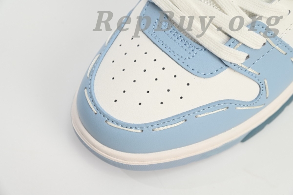 Top Version OFF-WHITE Out Of Office OOO Low Tops, High Quality Replica OFF-WHITE Shoes, Best Replica OFF-WHITE OOO Sneakers, Blue And White OFF-WHITE Limited Edition, OMIA189S 23LEA222 2222 Replica