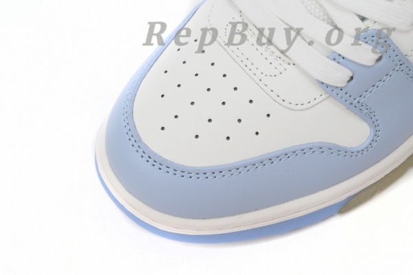 Top Version OFF-WHITE Out Of Office OOO Low Tops Blue Purple White OMIA189C99LEA0010140 - Image 3