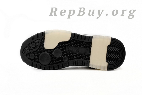 Top Version OFF-WHITE Out Of Office OOO Low Tops White Black White OMIA189C99LEA0011004 - Image 5