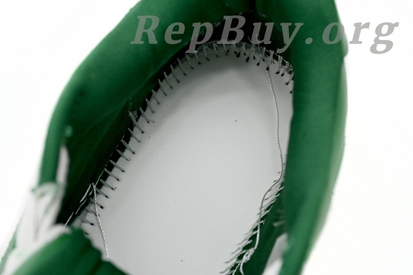 Top Version OFF-WHITE Out Of Office OOO Low Tops White Green OMIA189C99LEA0010155 - Image 13