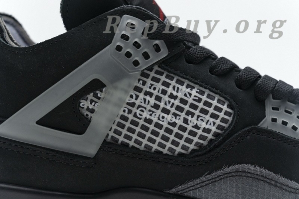 Top Version OFF White x Air Jordan 4 Bred CV9388-001 - Image 12